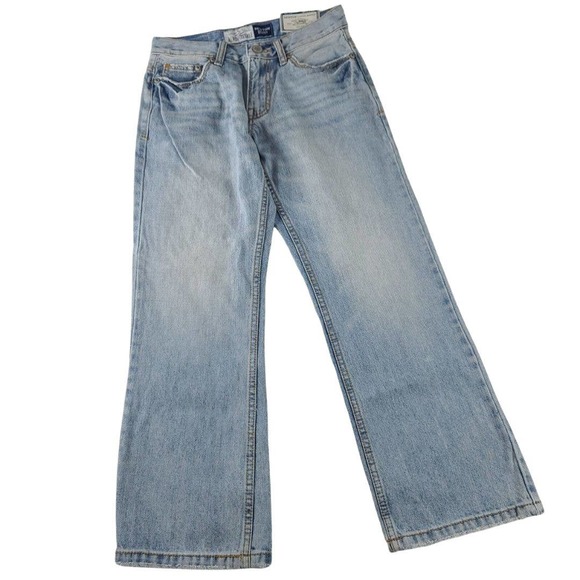 Aeropostale Jeans NOS Y2K Denim Mens 27/28 Distressed Benton Bootcut Light - Picture 3 of 15